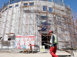 Pembangunan Gedung Papua Youth Creative Hub Capai 73%