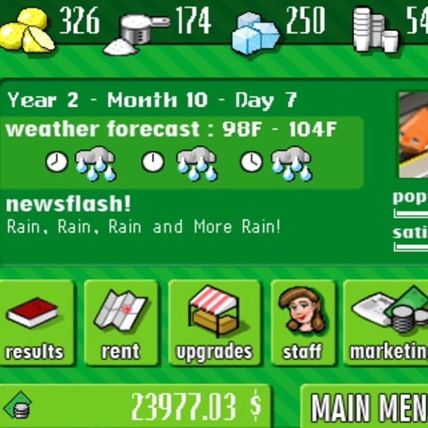 Gambaran permainan lemonade tycoon yang bisa mengasah kemampuan bisnismu