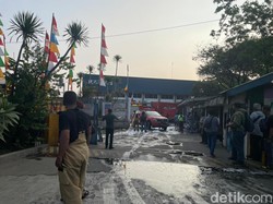 Robot Damkar Sempat Dikerahkan Padamkan Kebakaran Pabrik Kimia di Jakut