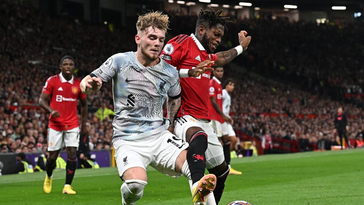 Liverpool kalah 1-2 di markas Manchester United. (Foto: AFP via Getty Images/PAUL ELLIS)