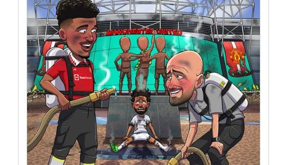 Meme Kocak Manchester United Bantai Liverpool di Old Trafford