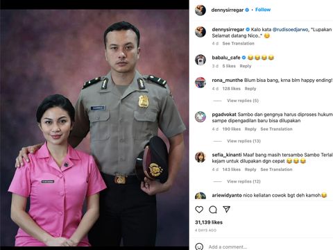 Nicholas Saputra dan Ariel Tatum