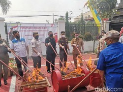 Kejari Gresik Blender Sabu Senilai Rp 546 juta