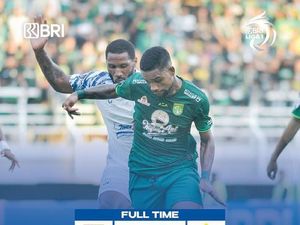 PSIS Ditekuk Persebaya 0-1 Lewat Gol di Injury Time