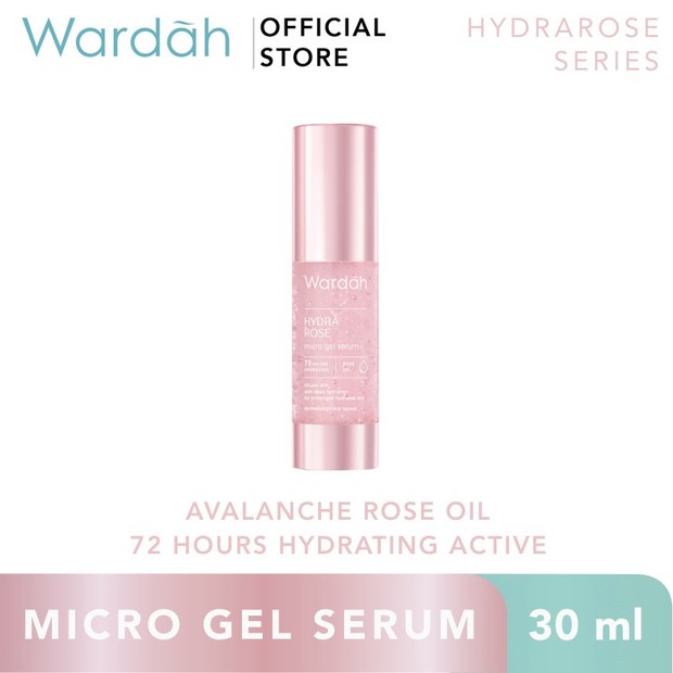 Potret produk Wardah Hydra Rose Micro Gel Serum