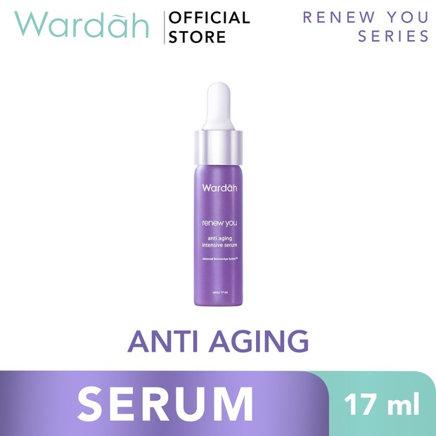 Potret produk Wardah Renew You Anti Aging Intensive Serum
