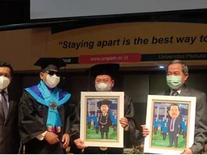 Inilah Aris, Tunanetra Total Pertama di Indonesia yang Bergelar Sarjana Komputer