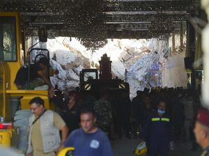 Begini Kondisi Bangunan Syiah di Karbala yang Roboh Akibat Longsor