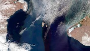 Potret Pulau Diomede Yang Dijuluki Yesterday and Tomorrow Islands