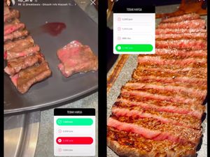 Wow! Fuji Pamer Makan Steak Harga Rp 3,2 Juta di Restoran Mewah Wow! Fuji Pamer Makan Steak Harga Rp 3,2 Juta di Restoran Mewah