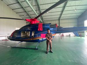 Kejagung Sita Helikopter Surya Darmadi, Jenisnya Bell 427 Kejagung Sita Helikopter Surya Darmadi, Jenisnya Bell 427