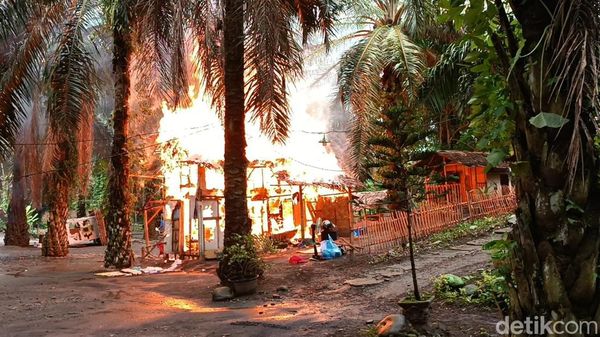 Momen Polisi Bongkar-Hancurkan Lapak Judi dan Narkoba Sambo Sumut