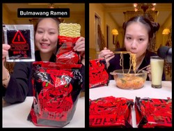 Makan Ramen Terpedas di Dunia, Sisca Kohl Malah Santuy Menikmatinya