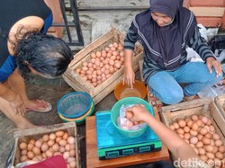 Update Harga Telur Ayam di 5 Pasar Tradisional Bandung: Terus Naik!