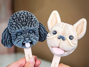 Persis Aslinya! 10 Es Krim Bentuk Anjing Poodle dan Bulldog di Taiwan Persis Aslinya! 10 Es Krim Bentuk Anjing Poodle dan Bulldog di Taiwan
