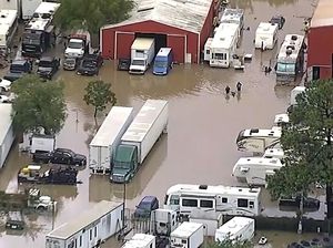 Potret Banjir di Dallas Amerika Serikat