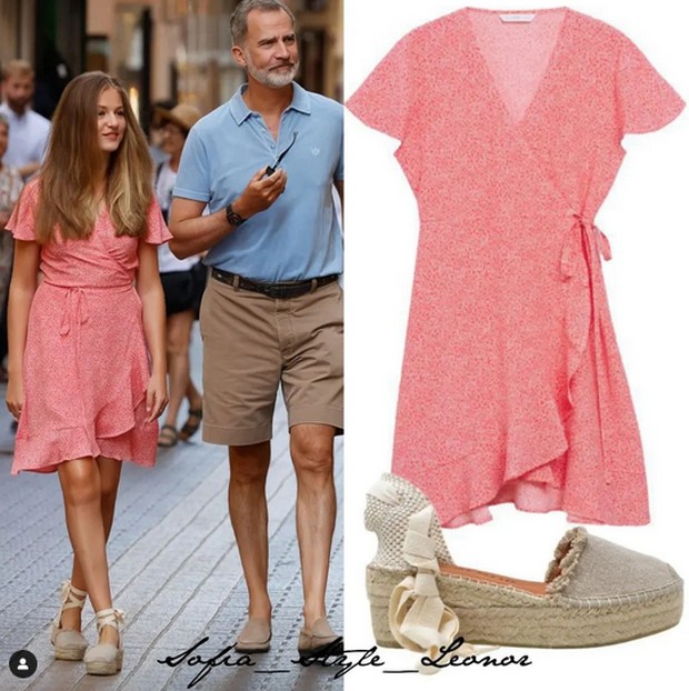 Koleksi sepatu espadrilles Putri Leonor