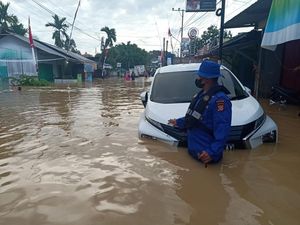 Curah Hujan Tinggi, Balikpapan Diterjang Banjir-Tanah Longsor