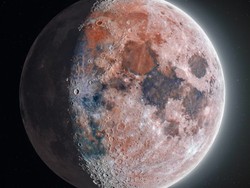 Penampakan Potret Bulan Paling Detail, 174 Megapiksel!