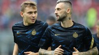 Nicolo Barella dan Marcelo Brozovic, dua pemain Inter Milan dinilai cocok dengan gaya main Liverpool. Inter juga lagi butuh uang, mungkin mau melepas salah satunya (Getty Images)