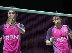 Medali Kejuaraan Dunia Masih di Luar Jangkauan Kevin/Marcus