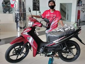 Salut! 5 Tahun Kumpulin Duit Receh, Buruh Serabutan Beli Motor Tunai