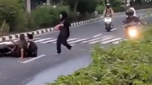 Before After Polisi Tidur Viral Bikin Celaka di Sunter, Kini Dibongkar