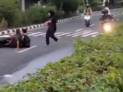 Terungkap! Polisi Tidur Menyaru Zebra Cross Baru Dibangun Tadi Malam