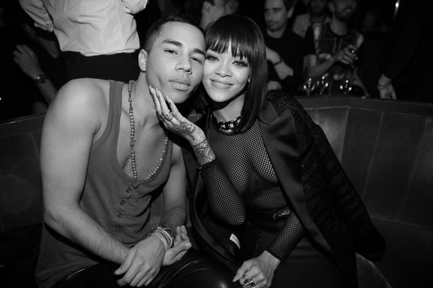 Rihanna dan Olivier/ Foto: pinterest.com