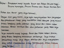 Pribadi Kesepian dan Kesendirian Tersirat Dalam Tulisan Tangan Sambo