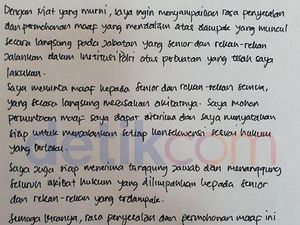 Mengejutkan! Ini Kata Pakar Berdasar Analisis Tulisan Tangan Ferdy Sambo Mengejutkan! Ini Kata Pakar Berdasar Analisis Tulisan Tangan Ferdy Sambo
