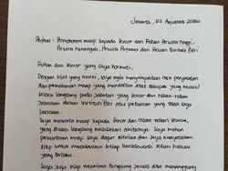 Eksklusif: Sepucuk Surat Penyesalan-Permintaan Maaf Sambo ke Polri