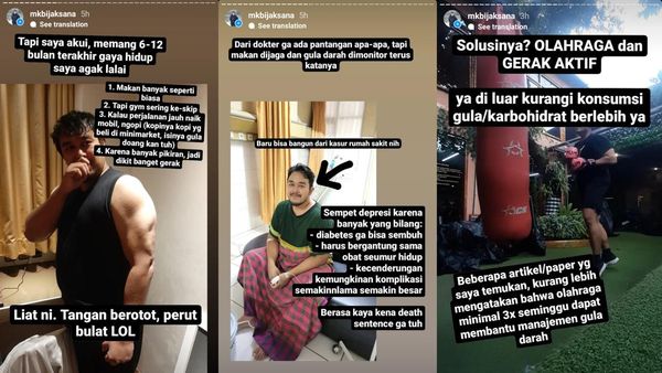 Potret Pria Berotot 29 Tahun Kena Diabetes Sampai Koma, Begini Kondisinya Kini