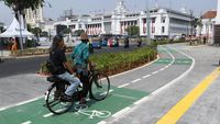 Kring... kring... Jalur Sepeda Siap Membelah Kota Tua Jakarta