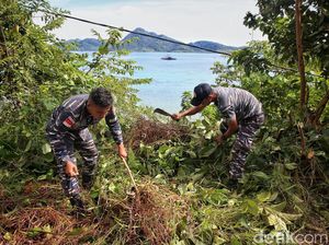 Potret TNI AL Saat Jaga Keindahan Pulau Terluar Potret TNI AL Saat Jaga Keindahan Pulau Terluar