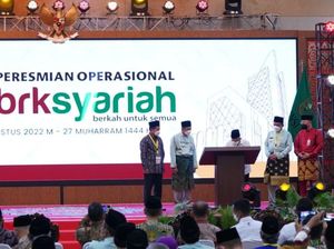 3 Arahan Maruf Amin dalam Peresmian Bank Riau Kepri Syariah