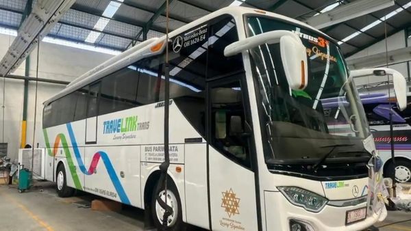 Begini Mewahnya Bus Pariwisata Terbaru Travelink