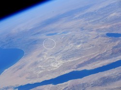 Astronaut Eropa Temukan Cahaya Misterius di Israel