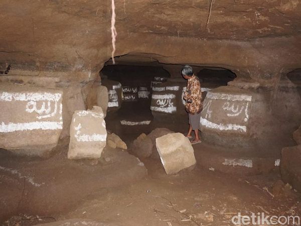 10 Potret Gua yang Dibangun Pria Mojokerto untuk Meditasi