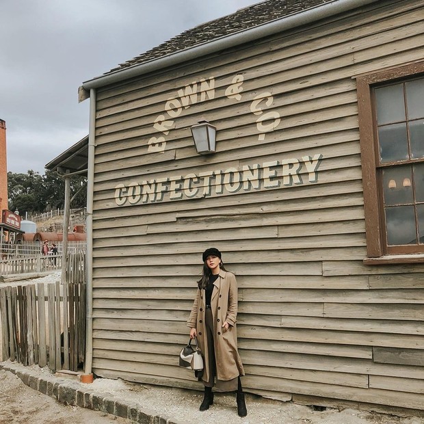 Inspirasi tampilan musim gugur/ Foto: instagram.com/ @jscmila Inspirasi tampilan musim gugur/ Foto: instagram.com/ @jscmila