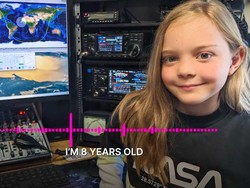 Cute! Bocah 8 Tahun Sapa Astronaut Pakai Radio Amatir