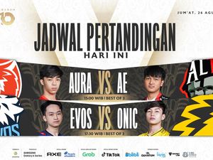 Jadwal MPL ID S10 Hari Ini: Evos Legends vs Onic Esports Jadwal MPL ID S10 Hari Ini: Evos Legends vs Onic Esports