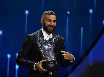 Perdana! Karim Benzema Sabet Gelar Pemain Terbaik Eropa