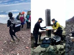 Gokil! Pendaki Ini Pesan Pizza ke Atas Gunung Ongkos Kirimnya Rp 4,3 Juta!