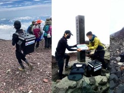 Gokil! Pendaki Ini Pesan Pizza ke Atas Gunung Ongkos Kirimnya Rp 4,3 Juta!