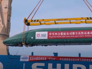 OTW dari China, Kapan Kereta Cepat Jakarta-Bandung Sampai Indonesia? OTW dari China, Kapan Kereta Cepat Jakarta-Bandung Sampai Indonesia?
