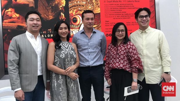 Press Conference Sudamala: Epilog Calonarang Happy Salma & Nicholas Saputra