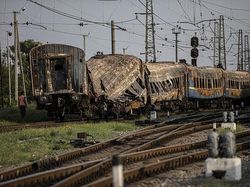 Rusia Bombardir Stasiun Kereta di Ukraina, 25 Orang Tewas, Ini Fotonya
