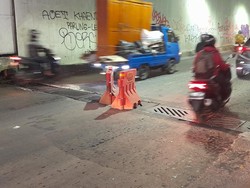 Penutup Got Underpass Rusak, Warga Waswas Melintas Jl Sholis Bogor
