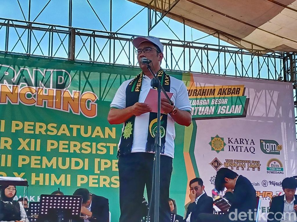 Ridwan Kamil Diteriaki Presiden di Muktamar Persis
